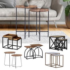 Set di 2 tavolini da caffè