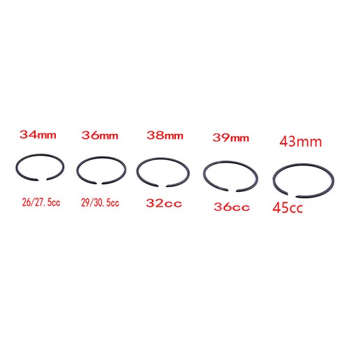 Anello pistone 34mm - -43mm, per