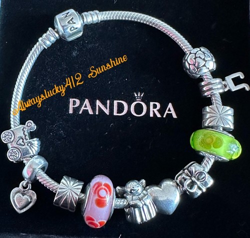 Pandora bracelet with charms - with,