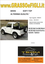 Bikini soft top bianco - top, suzuki