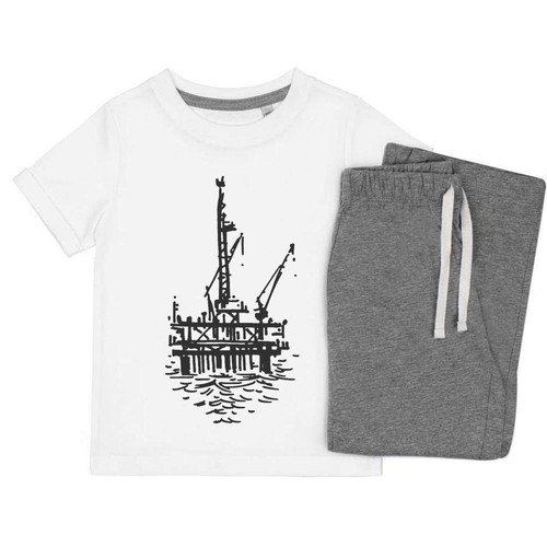 Oil rig set di - 'oil,