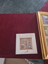 Quadro laminato oro "La vita