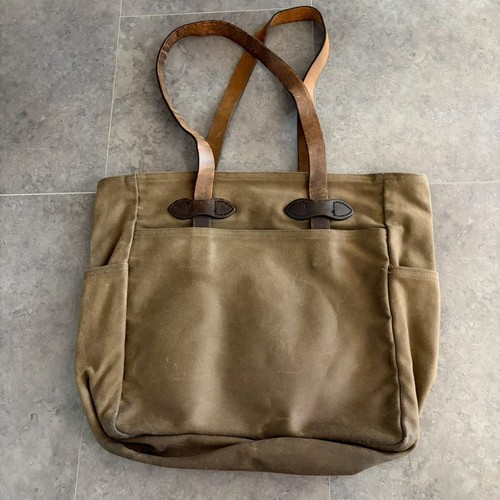 Filson white tag vintage tote - filson,