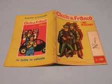 CICCIO & FRANCO SETTMANALE N. 15 EDIZIONI GALLO ROSSO 1968 OTTIMO