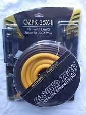 kit cavi Ground Zero Positivo 35mm GZPK 35X-II X amplificatore rca alimentazione