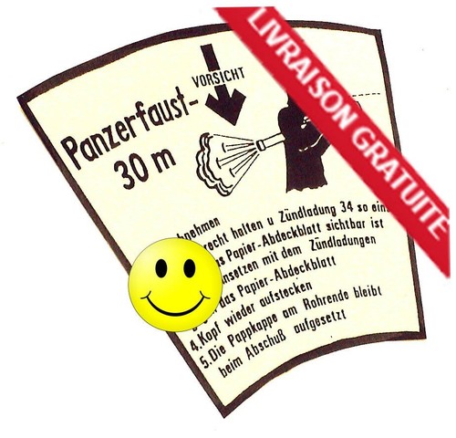 Panzerfaust 30m etiquette - , de