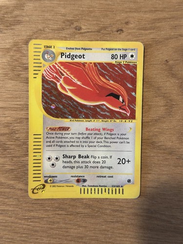 Pidgeot 165 holo expedition - 23/165,