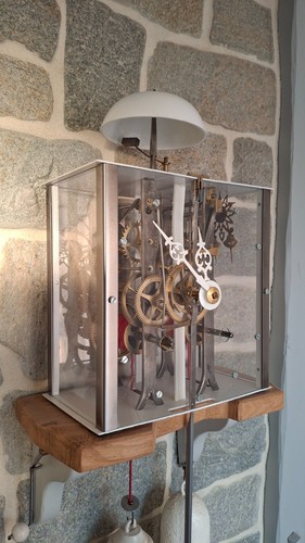 Horloge comtoise restaurée