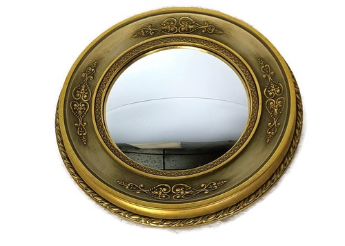Specchio vintage dorato - specchio,