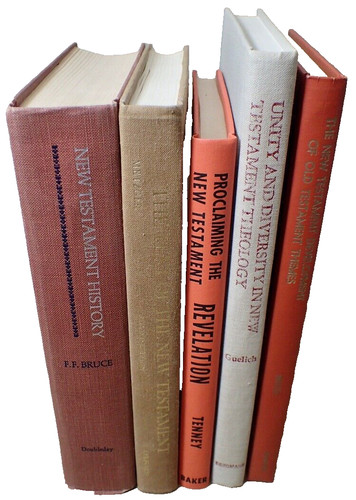 Vtg books theological - (5), hc