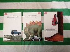 3 CARTOLINE PUBBLICITARIE