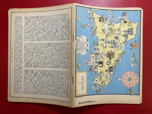 Sicilia mappa italia bella - mappa,