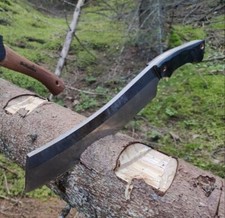 Coltello machete da caccia in acciaio D2 fatto a mano PERSONALIZZATO con micarta