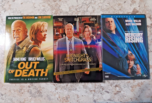 Lot brucewillis dvds out of - lot/3, -out