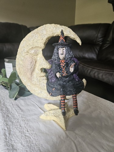 Scopa nickle con - statuina, di