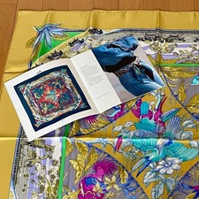 Sciarpa seta tropicale Hermes