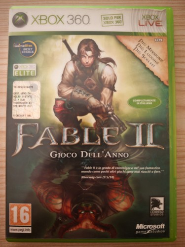Fable gioco dell anno - fable, ii