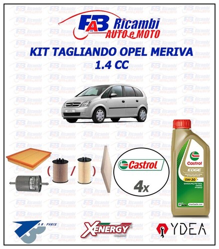 Kit tagliando opel meriva - kit,