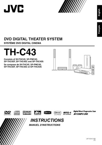 Jvc c43 thc43 - th-c43, xv-thc43