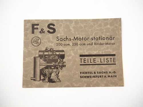 Motore fichtel sachs stamo - sachs, 200