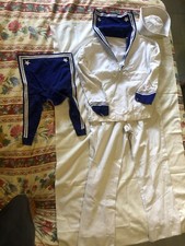 UNIFORME COMPLETA  ESTIVA  MARINA MILITARE ITALIANA ANNI 80  4 ARTICOLI