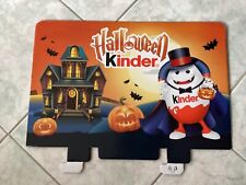 KINDER HALLOWEEN + NOVI CIOCCOLATO 2 CARTELLI PUBBLICITARI ESPOSITORI