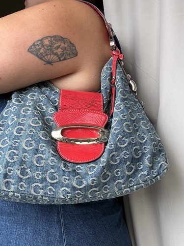 Borsa tracolla guess denim - a,