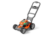 Tagliaerba giocattolo con pulsante di avviamento effetto sonoro e luci Husqvarna