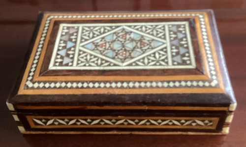 Scatola vintage vizagapatam - scatola,