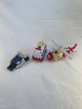 Lotto 3 Action Figure Transformers Emergency Team giocattoli
