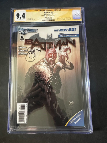 Batman cgc 4 combo pack - batman, #6