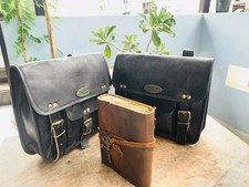 Borsa A Tracolla In Vera Pelle