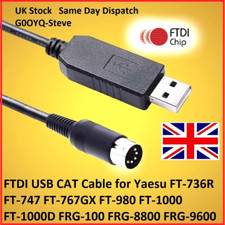 USB CAT Control Cable Yaesu