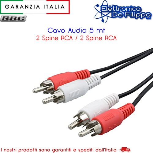 Cavo audio spine rca - cavo, mt