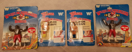 Figurine wwf wwe ljn x2 - x4,