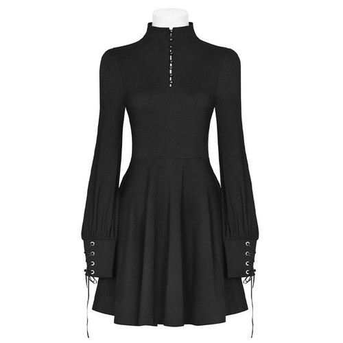 Abito line mini gothic - a-line, nero
