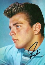 Foto firmata Fabian Forte 4x6 Tiger Hound cane uomo musica COA LOOK!