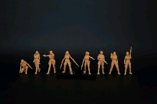 Soldatino donna mercenario