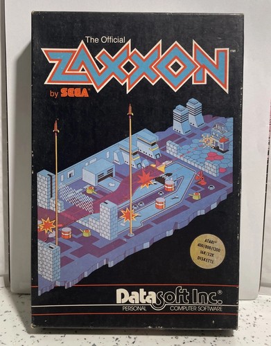 Zaxxon datasoft atari - zaxxon,