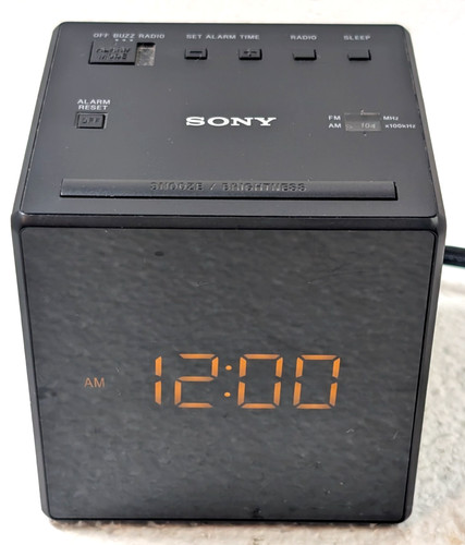 Sony icf desktop alarm - icf-c1,