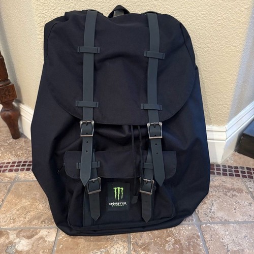 Zaino nero monster energy - zaino,