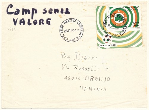 Italia 1990 busta campione - 1990,