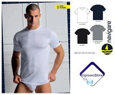 3 T-SHIRT NAVIGARE UOMO MEZZA MANICA COTONE JERSEY GIROCOLLO 513