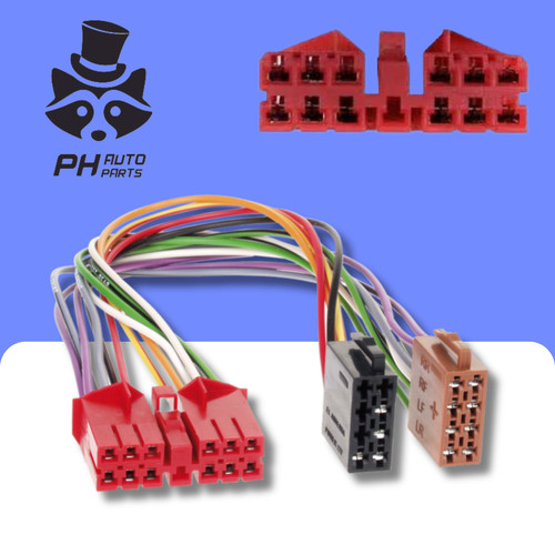 Cavo adattatore iso - adattatore, autoradio