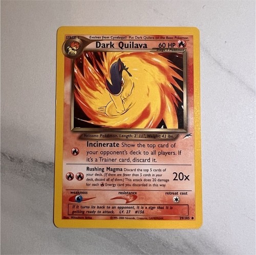 Nintendo pokémon dark quilava - dark,