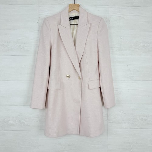 Blazer lungo doppiopetto - , zara