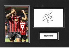 Marcus Tavernier Signed 12x8