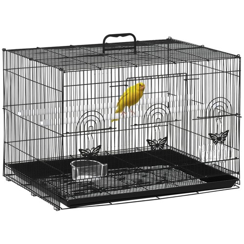 Pawhut gabbia per - gabbia, con