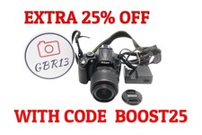 Nikon D5000 DSLR fotocamera kit 12,3 MP con otturatore 18-55 mm 17045, RICONDIZIONATO