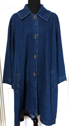 Giacca media lunghezza denim